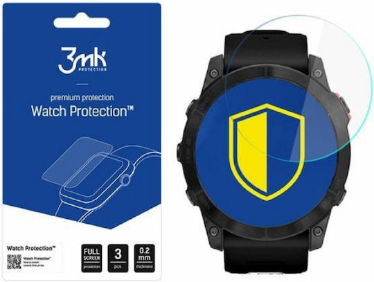 3MK FlexibleGlass Tempered Glass για το Garmin Fenix 7Χ 3τμχ