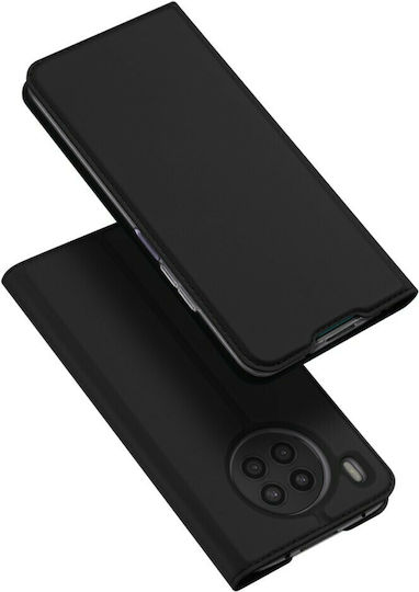 Dux Ducis Skin Pro Book Piele artificială Negru (Huawei Nova 8i / Honor 50 Lite)