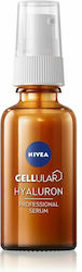 Nivea Αnti-aging Face Serum Cellular Hyaluron Suitable for All Skin Types with Hyaluronic Acid 30ml