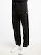 Comfycush Sweatpants with Elastic Black