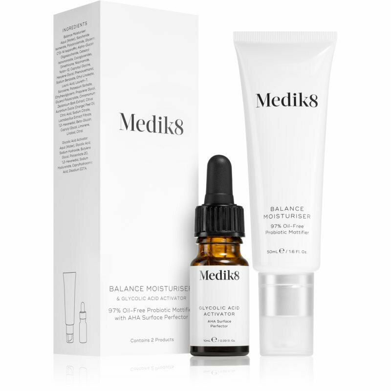 Medik8 Balance Moisturiser with Glycolic Acid Activator Σετ Περιποίησης