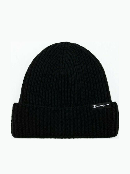 Kids Beanie Knitted Black