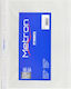 Metron Plastic Sleeves for Documents A5 with Holes and Reinforcement 100pcs