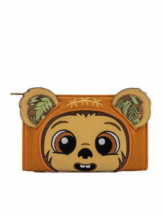 Loungefly Παιδικό Πορτοφόλι με Φερμουάρ Star Wars Wicket Cosplay Flap