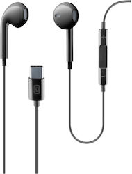 Cellular Line Orbit Earbuds Handsfree με Βύσμα USB-C Μαύρο Cellular Line Orbit Earbuds Handsfree με Βύσμα USB-C Μαύρο