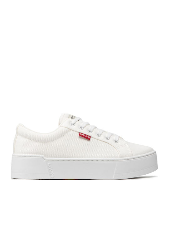 Tijuana Damen Flatforms Sneakers Weiß