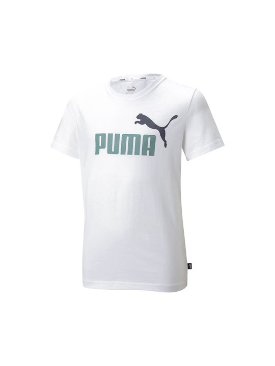 Puma Παιδικό T-shirt Λευκό