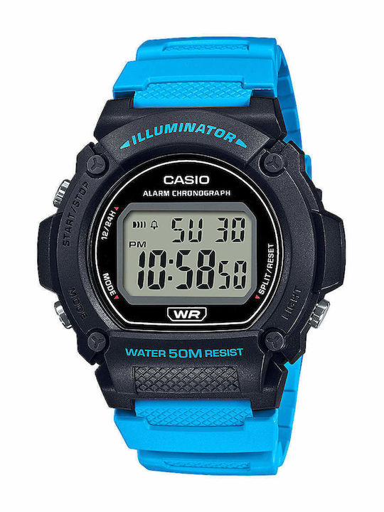 Casio Дигитален Мъжки Часовник 48мм Хронограф Н...