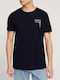 Tom Tailor Men's Short Sleeve T-shirt Navy Blue