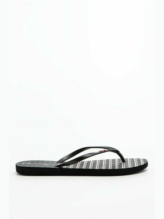 Roxy Viva Stamp II Frauen Flip Flops in Schwarz...