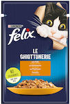 Purina Felix Le Ghiottonerie Wet Food for Adult Cat in Pouch with Chicken 85gr 12480120