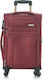 RCM 171209 Medium Travel Suitcase Fabric Burgun...
