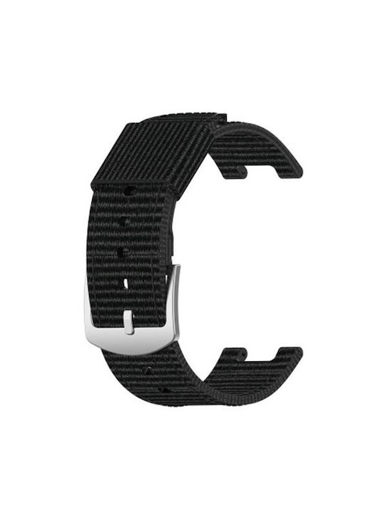 Nylon Velcro Strap Fabric Black (Amazfit T-Rex)