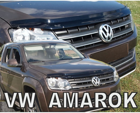 Heko Windbreaker Car Hood Dark Fime for Volkswagen Amarok 2009 1pcs
