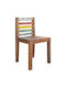 Kitchen Wooden Chair 45x45x85cm 6pcs