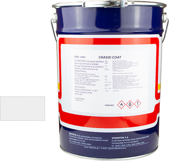 Hydroton Chassi Coat Primer Alb Potrivit pentru Metal 20lt