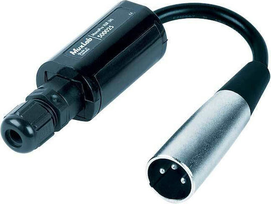 Muxlab Digital Audio MonoPro XLR (Μ) Konverter XLR männlich zu weiblich 1Stück