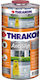 Thrakon Antislip Βερνίκι Επιφάνειας 2 Συστατικών Διαλύτου Άχρωμο Σατινέ 4lt