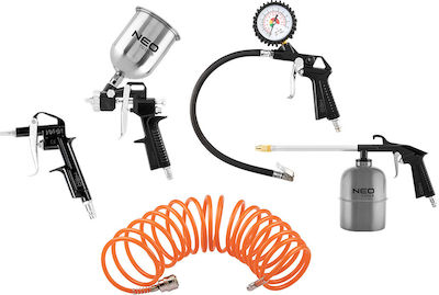 Neo Tools 14 699 Kit de Scule Pneumatice 5 Piese