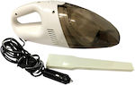 Guard Aspiratore Car Handheld Vacuum Dry Vacuuming with Power 60W & Car Socket Cable 12V Άσπρο/Φιμέ