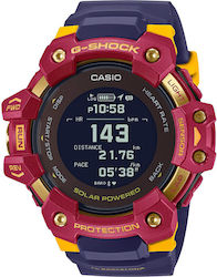 Casio GBD-H1000BAR Limited Edition FC Barcelona Smartwatch με Παλμογράφο (Μπλε)