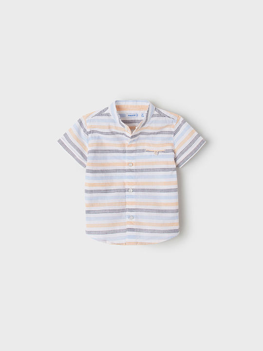 Mayoral Kids Striped Shirt Multicolour