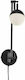 Nordlux Contina Modern Lumină de Perete cu Soclu G9 Negru 10cm