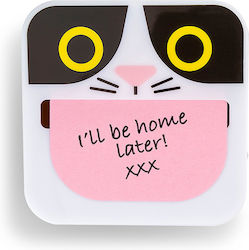 Mustard Stickers Memo Pads in Cube White
