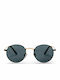 Chpo Liam Unisex Sunglasses with Metal Frame Gunmetal