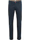 Trousers Chino in Slim Fit Navy Blue