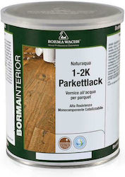 Borma Wachs 1-2K Naturaqua Parkettlack Βερνίκι Επιφάνειας Νερού Ελαφρώς Σατινέ