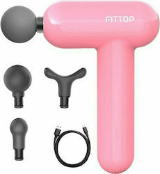 Fittop Συσκευή Μασάζ για το Σώμα Fittop Gun Super Hit Mini Pink W016085