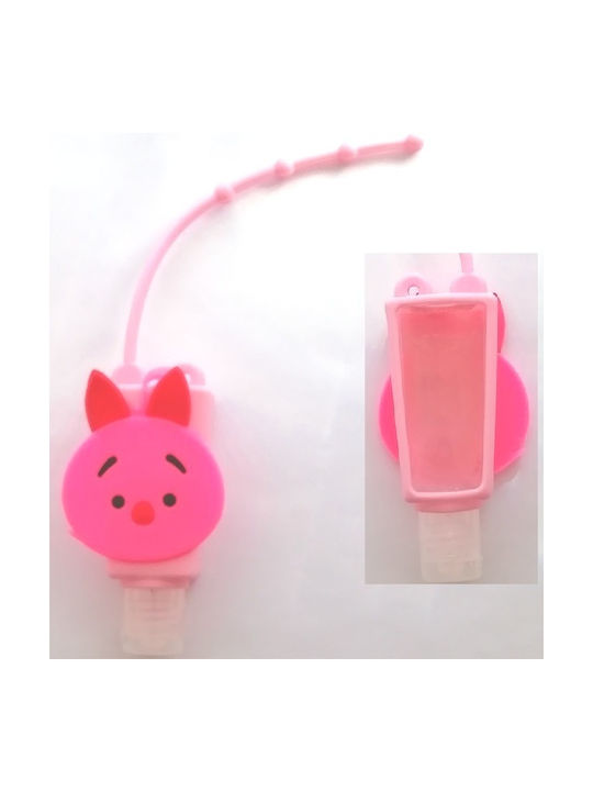 Keychain Plastic Pink 81000SPT50PB