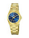 Festina Classic Watch with Gold Metal Bracelet