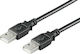 FT Electronics USB 2.0 Kabel USB-A-Stecker - USB-A-Stecker Schwarz 1.5m FTT16-602