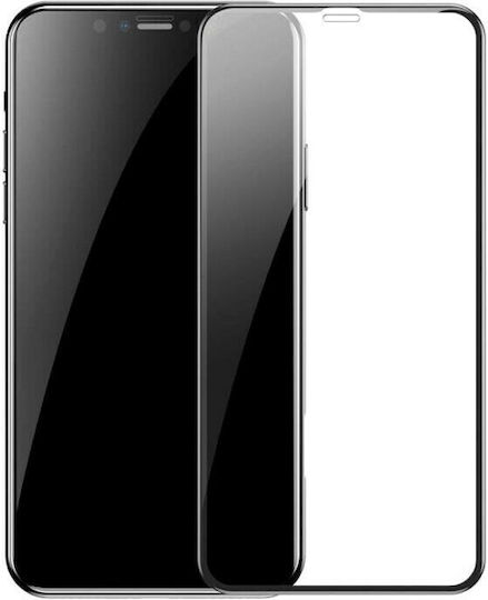 ObaStyle 3D Full Face Tempered Glass Negru (iPhone 11)