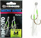 Kendozo Lures Micro Assist Hook Double Angelhaken