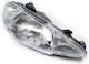 Depo Lumini frontale pentru Peugeot 206 1998-2009 1buc