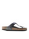 Gizeh Women's Flat Sandals Anatomic in Black Color Regular Fit