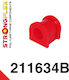 Strongflex Храсти Заден предпазен калник, обратим за Toyota Супра 93-02 211634B