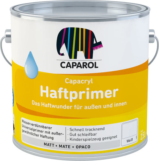 Caparol Capacryl HaftPrimer 375ml Grundierung Geeignet für Metall 0.375Es
