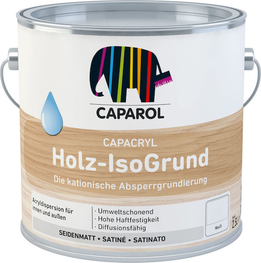 Caparol Capacryl Holz-IsoGrund Grundierung Geeignet für Holz 0.7Es