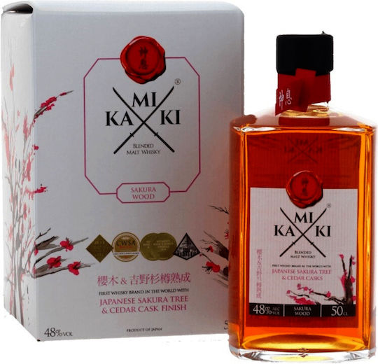 Sakura & Cedar Blended Malt Ουίσκι Ιαπωνίας 48% 500ml