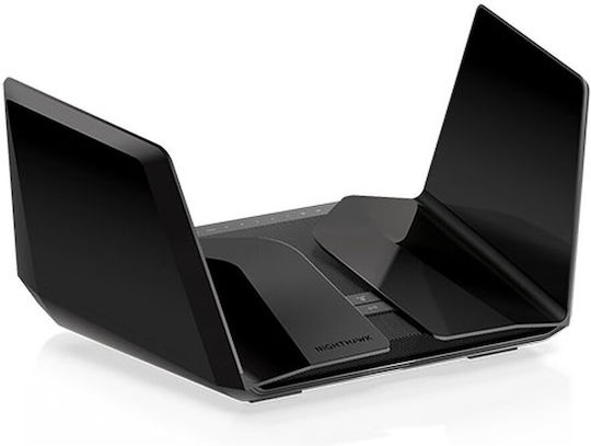 NetGear Nighthawk RAXE500 Drahtlos Router Wi‑Fi 6E mit 5 Anschlüssen Gigabit Ethernet