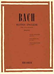 Ricordi J.S.Bach - Suites Inglesi Παρτιτούρα για Πιάνο