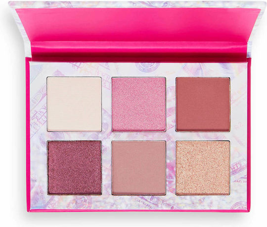 Revolution Beauty Power Shadow Παλέτα με Σκιές Ματιών σε Στερεή Μορφή Dollar Dollar Bills