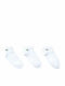 Lacoste Men's Solid Color Socks White 3Pack