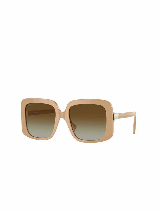 Burberry Penelope Women's Sunglasses with Brown Plastic Frame and Brown Gradient Lens BE 4363 3990T5