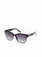 Guess Sonnenbrillen mit Schwarz Rahmen und Schwarz Verlaufsfarbe Linse GU7823 01B