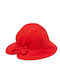 Mayoral Kids' Hat Bucket Fabric Red